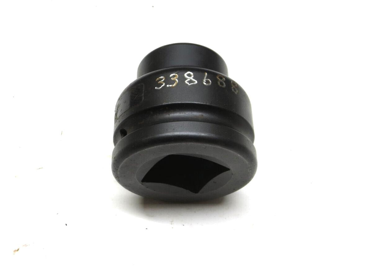TORCUP 32 mm Impact Socket 1-1/2 Drive 6-Point Made in USA T-24M32