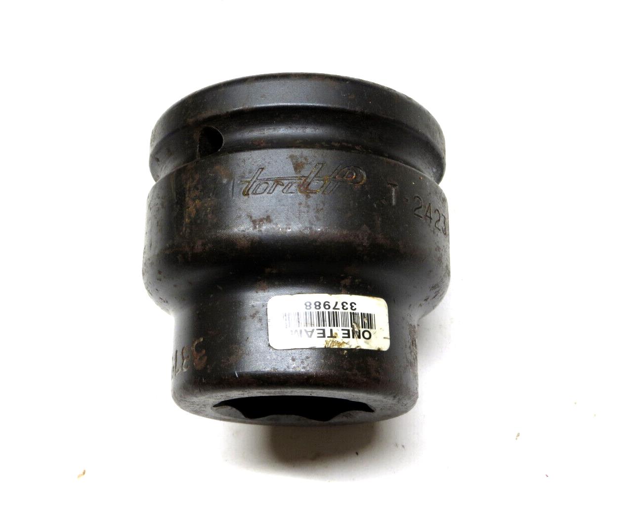 TORCUP 1-7/16 in. Impact Socket 1-1/2 in Drive 6-Point Made in USA T-2423