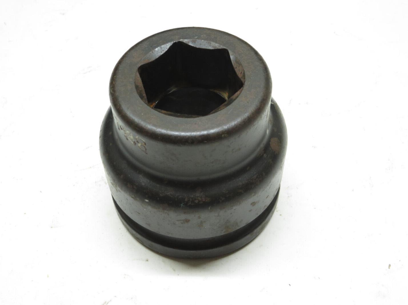 TORCUP 1-7/16 in. Impact Socket 1-1/2 in Drive 6-Point Made in USA T-2423
