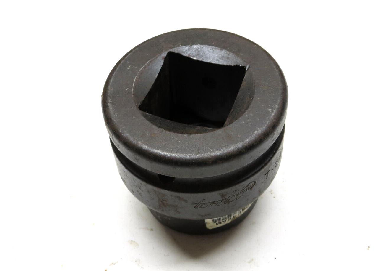 TORCUP 1-7/16 in. Impact Socket 1-1/2 in Drive 6-Point Made in USA T-2423