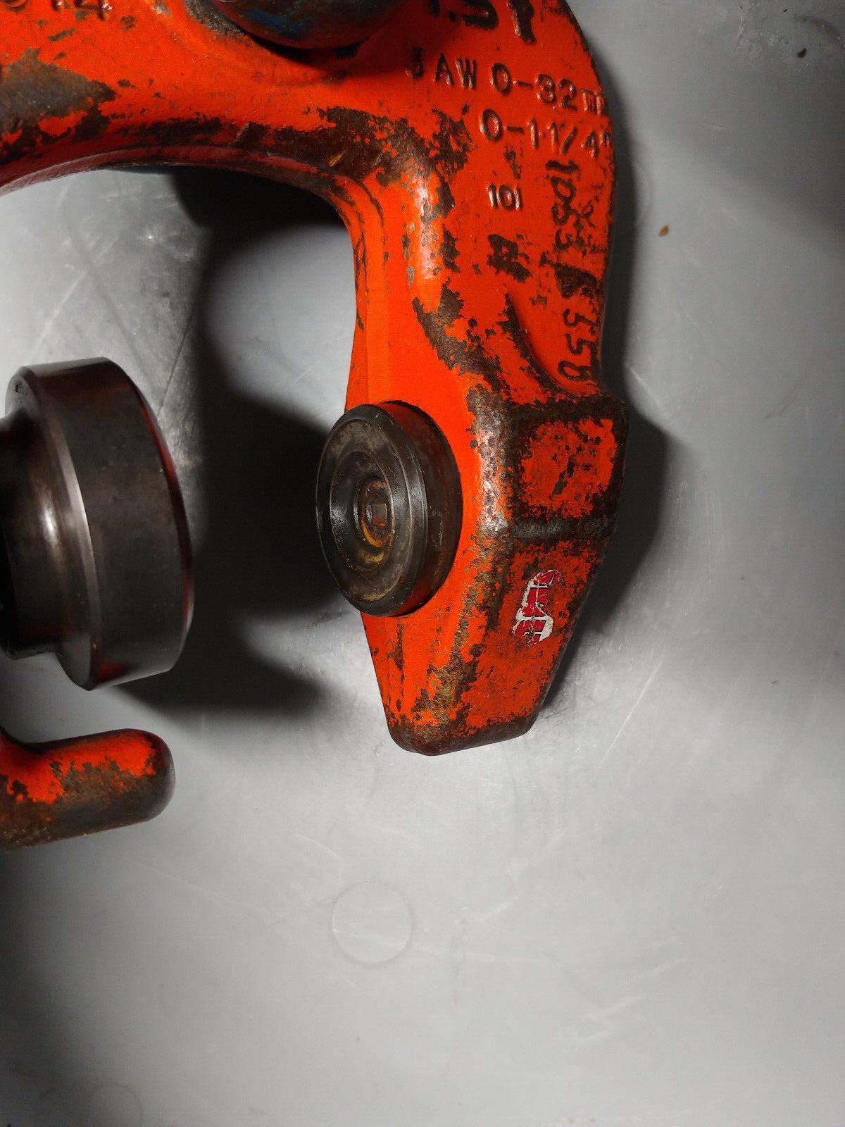 Crosby IP SC1.5 1-1/2 ton Screw Clamp 0 to 1-1/4 in. Capacity IP Holland