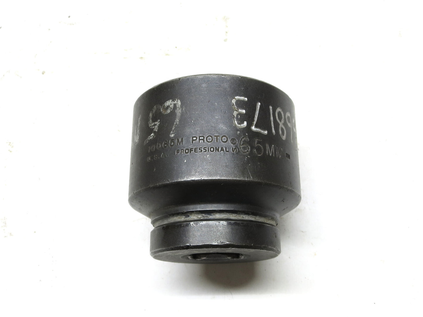 Proto Professional 65mm Impact Socket 1" Drive 6-Point 10065M MADE IN USA