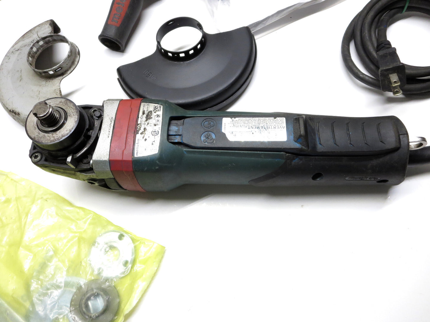 Metabo WEPBA 17-150 Quick DS 6 in Electric Angle Grinder Kit 14.5A 00553420