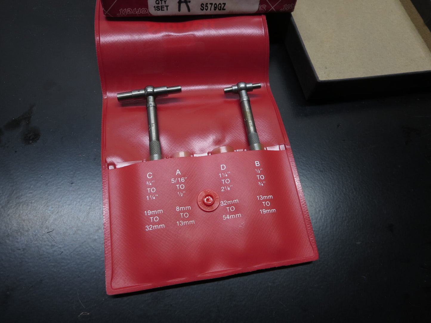 STARRETT S579GZ Telescoping Gauge Set (Incomplete)