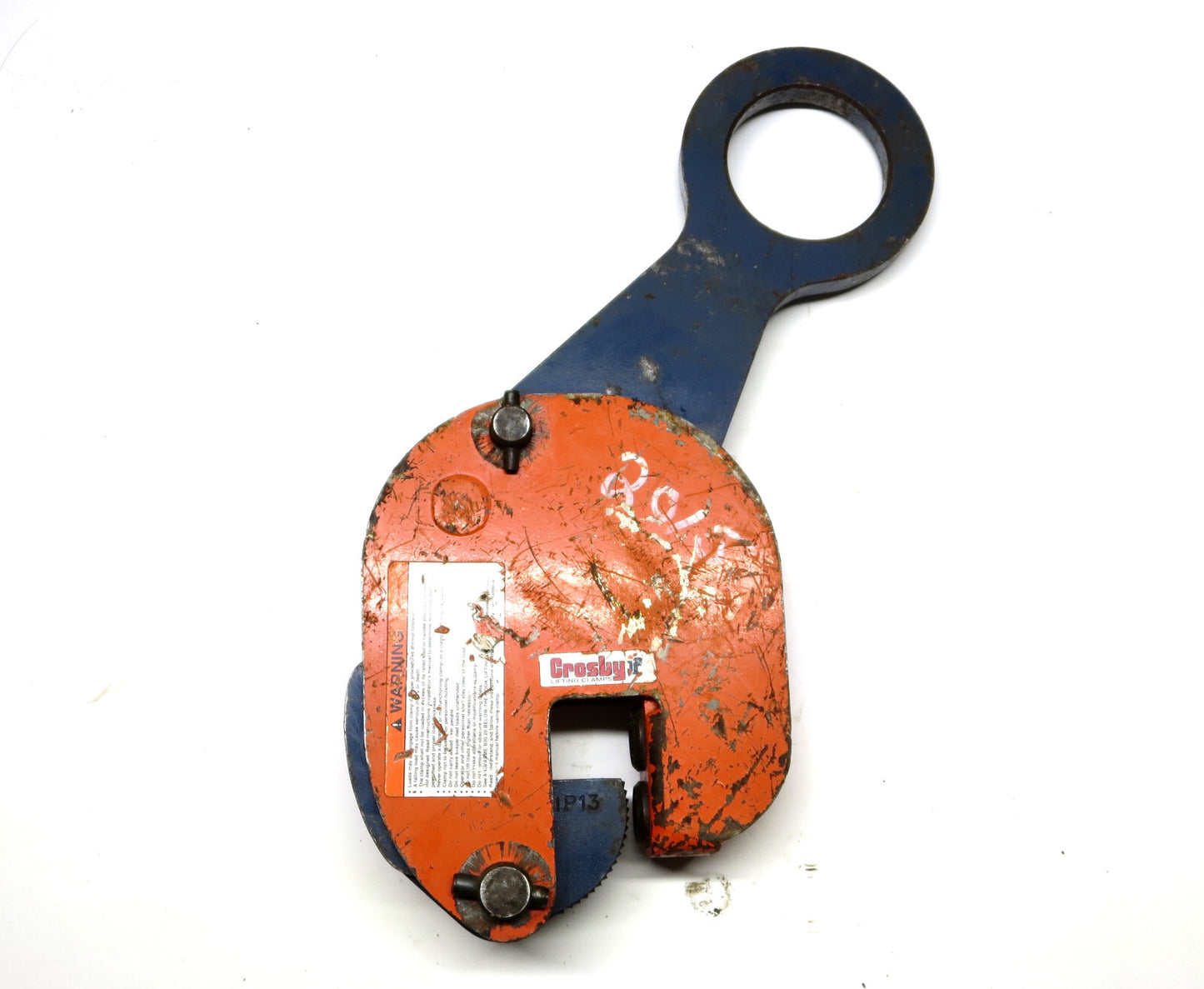 Crosby IPBKZ 1-1/2 ton Lifting Clamp Size 3/16" - 1" IP Clamp Made in Holland