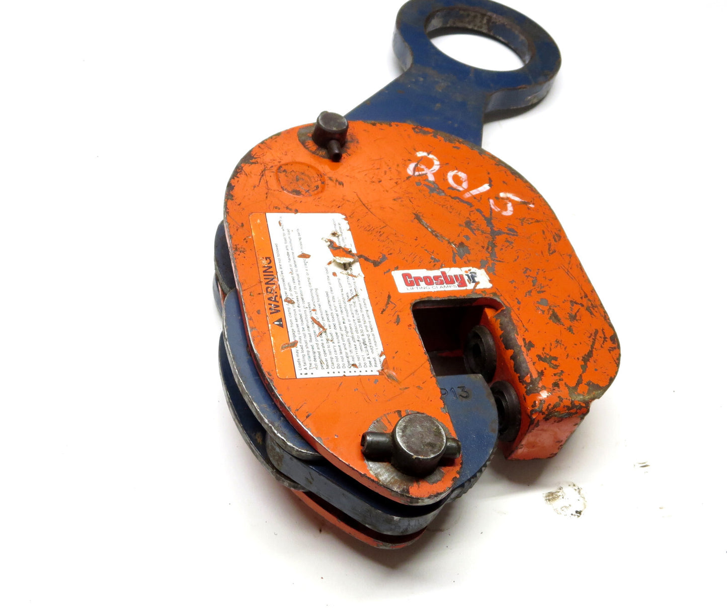 Crosby IPBKZ 1-1/2 ton Lifting Clamp Size 3/16" - 1" IP Clamp Made in Holland