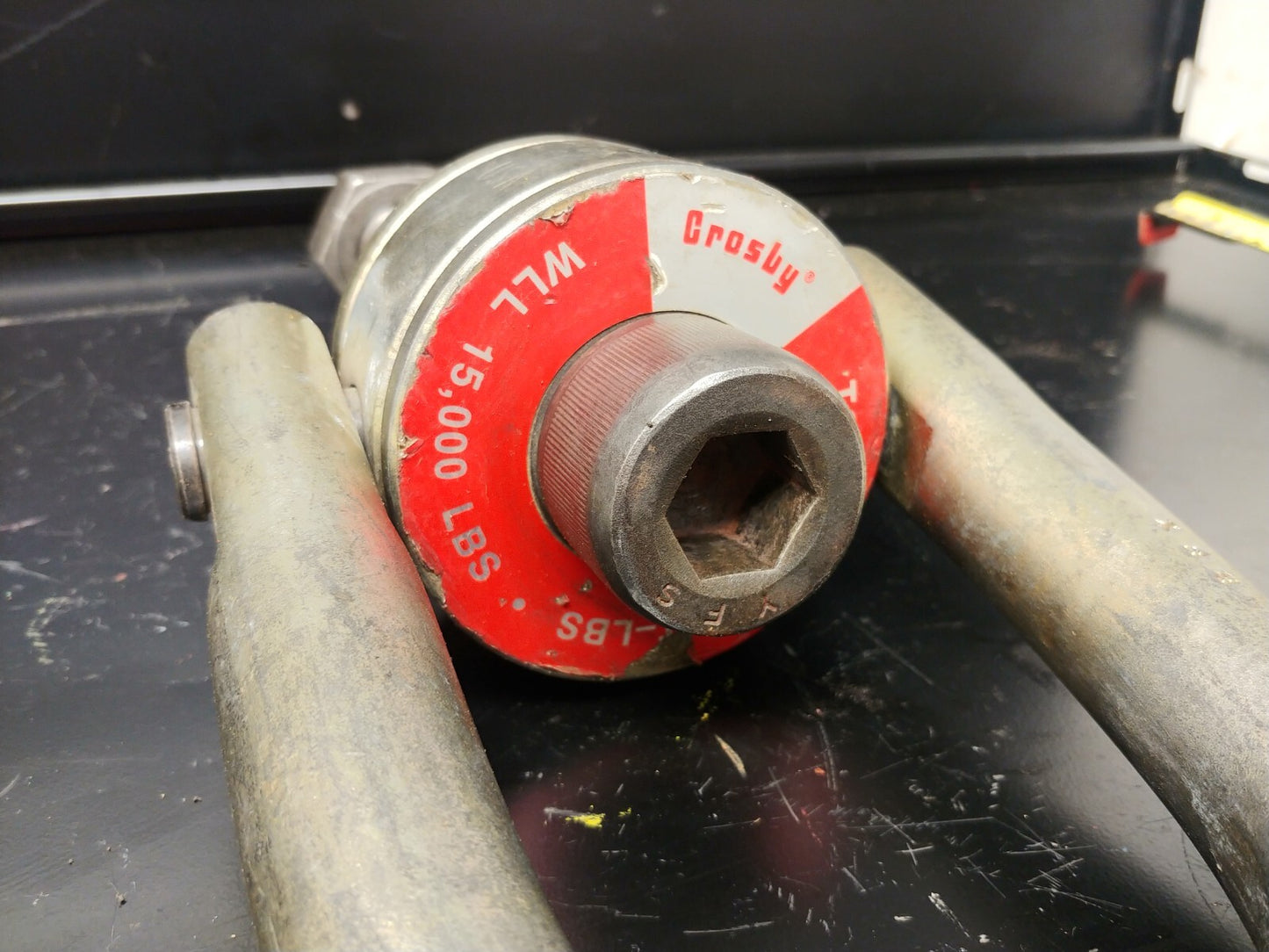Crosby HR-125 Swivel Hoist Ring WLL 15,000 LB, 1-1/4 - 7 X 8.5"