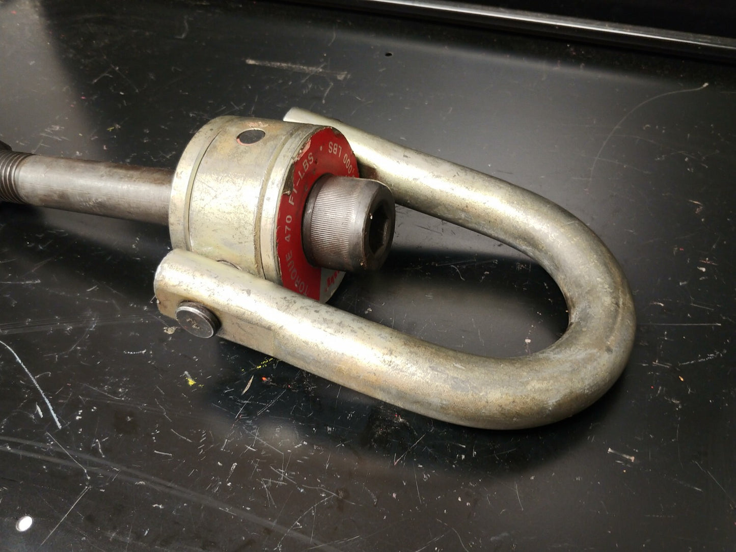 Crosby HR-125 Swivel Hoist Ring WLL 15,000 LB, 1-1/4 - 7 X 8.5"