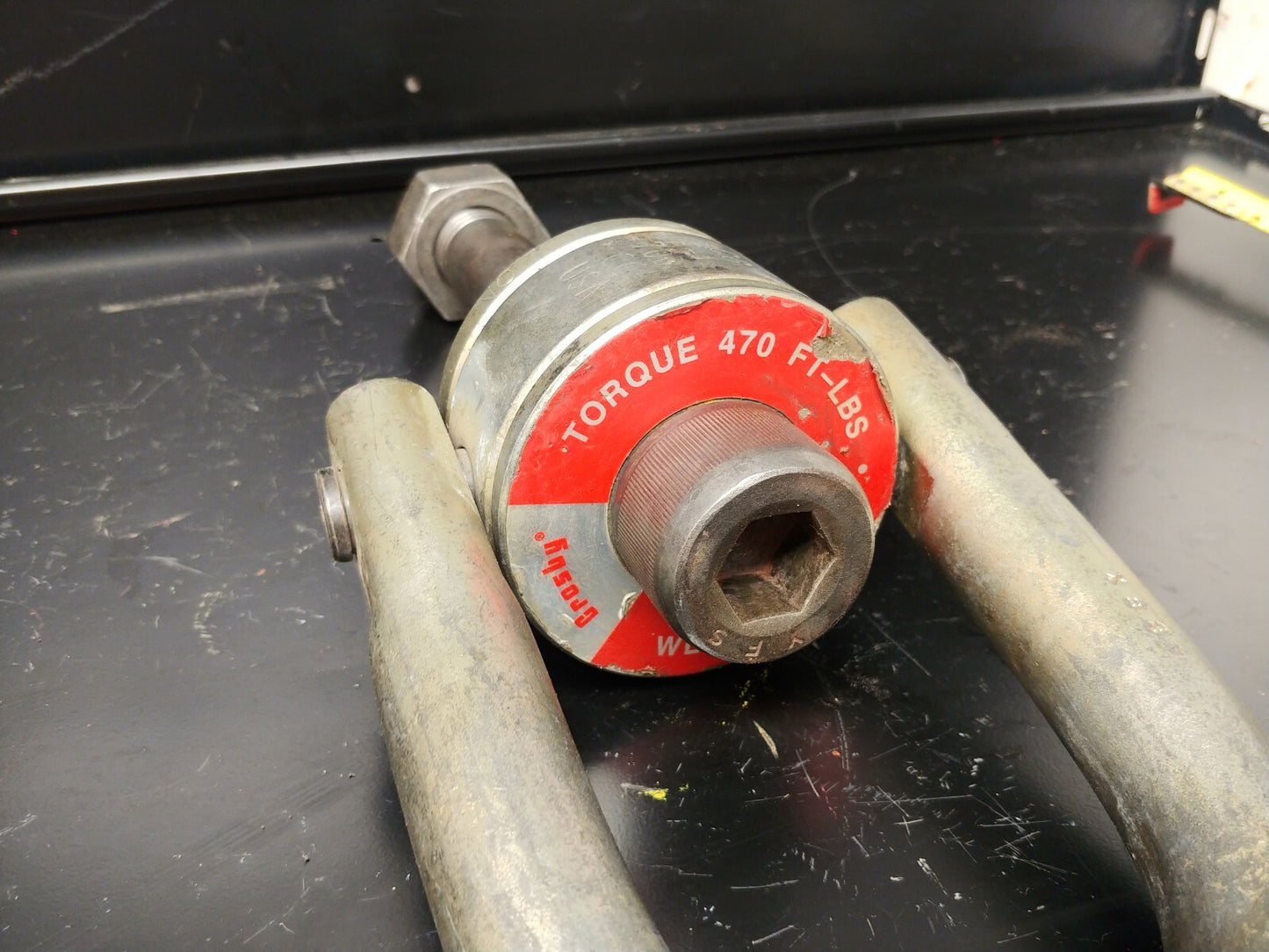 Crosby HR-125 Swivel Hoist Ring WLL 15,000 LB, 1-1/4 - 7 X 8.5"