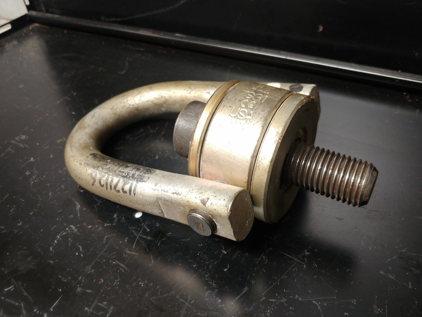 Crosby 1016975 HR-125 Swivel Hoist Ring WLL 15,000 LB, 1-1/4 - 7 x 4.5 (2.21")