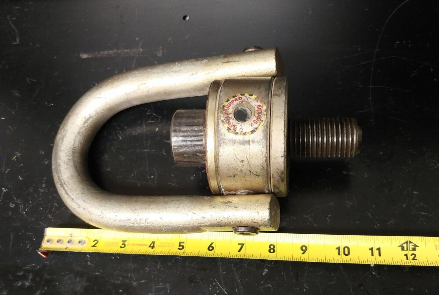Crosby 1016975 HR-125 Swivel Hoist Ring WLL 15,000 LB, 1-1/4 - 7 x 4.5 (2.21")
