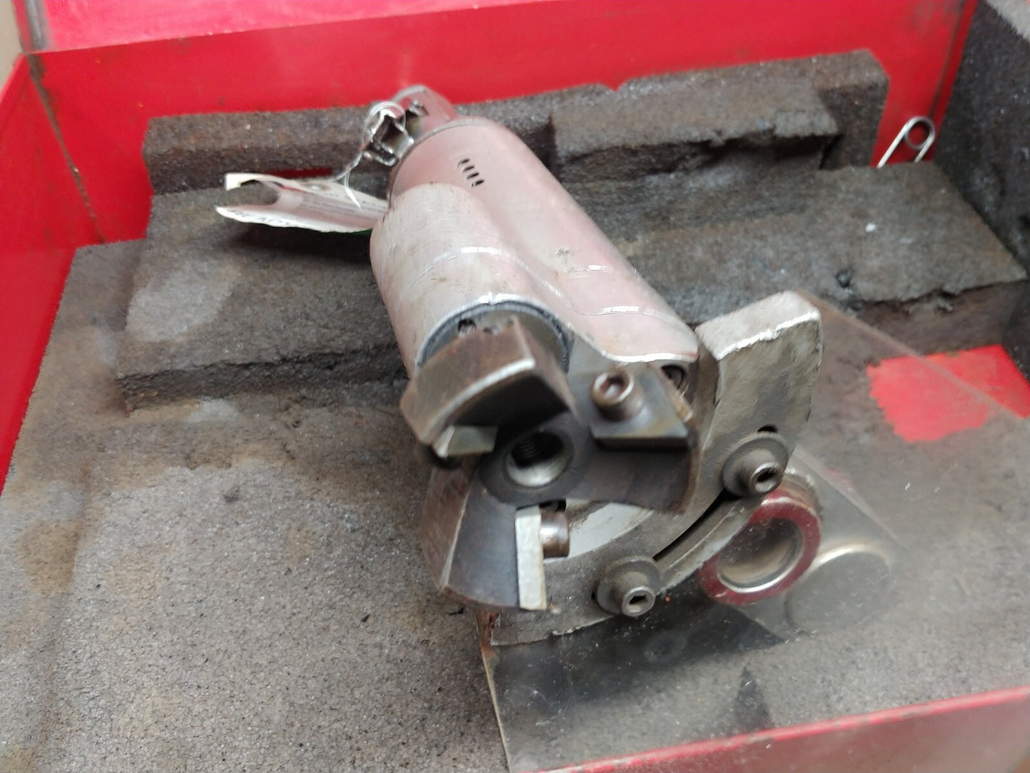 ESCO Millhog HHB-5000 Air Pipe Beveling Machine w/ Case USA Tested SN 02F10W52