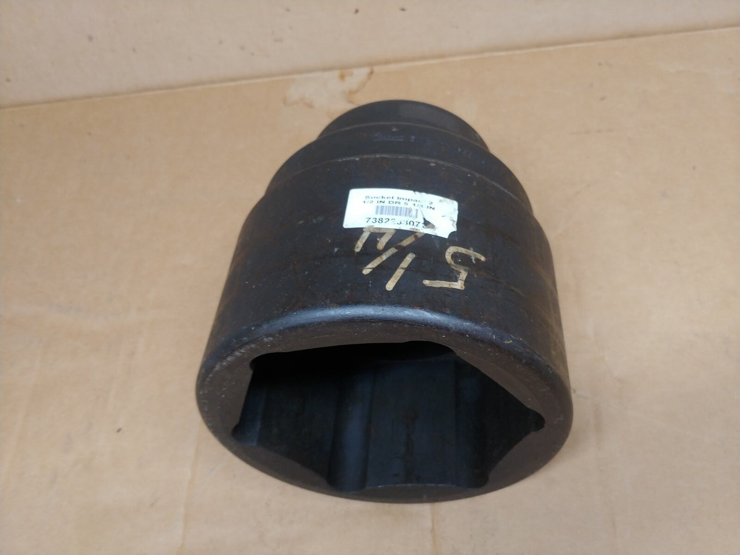 SNAP-ON 5-1/4 Impact Socket 2-1/2 in. Drive 6 Point IM 1689 USA Excellent Cond.