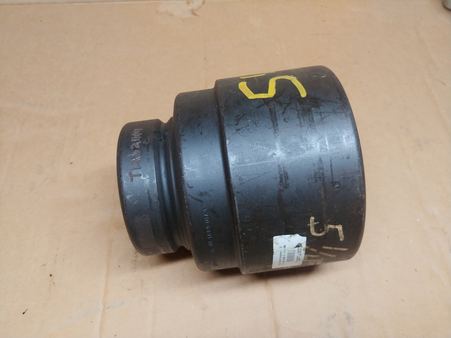 SNAP-ON 5-1/4 Impact Socket 2-1/2 in. Drive 6 Point IM 1689 USA Excellent Cond.
