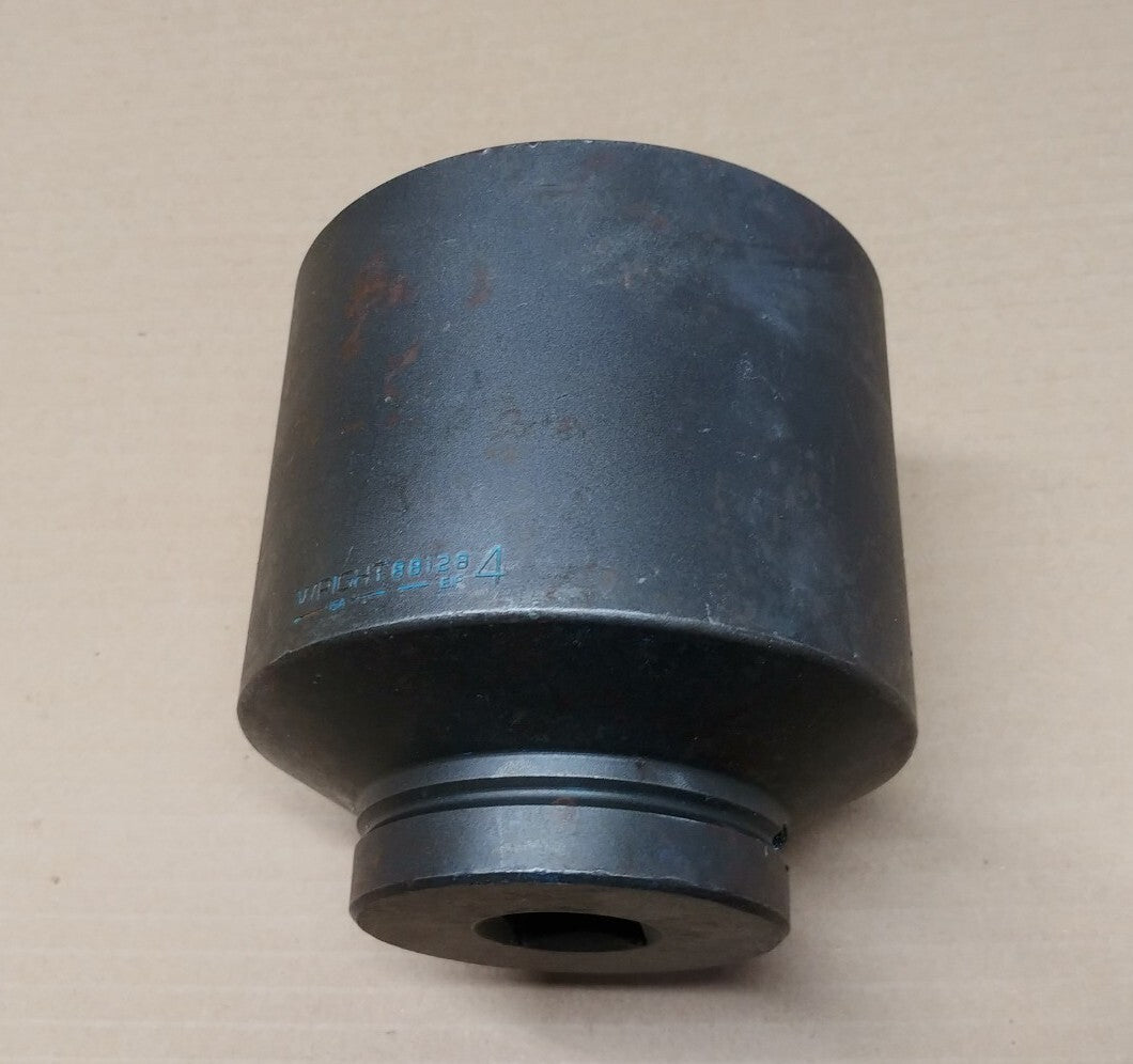 Wright Tool 88128 4" Impact Socket 1" Drive 6-Point Made in USA