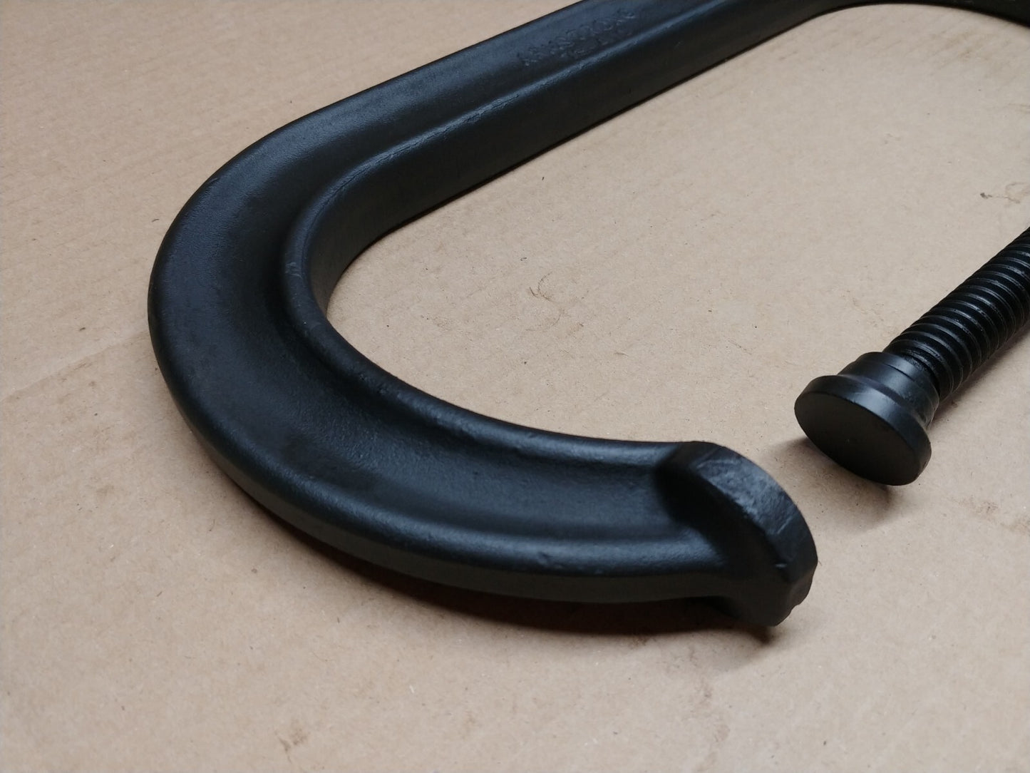 Armstrong 10 IN. C Clamp Deep Throat Drop Forged Model 78-410 Black Painted USA