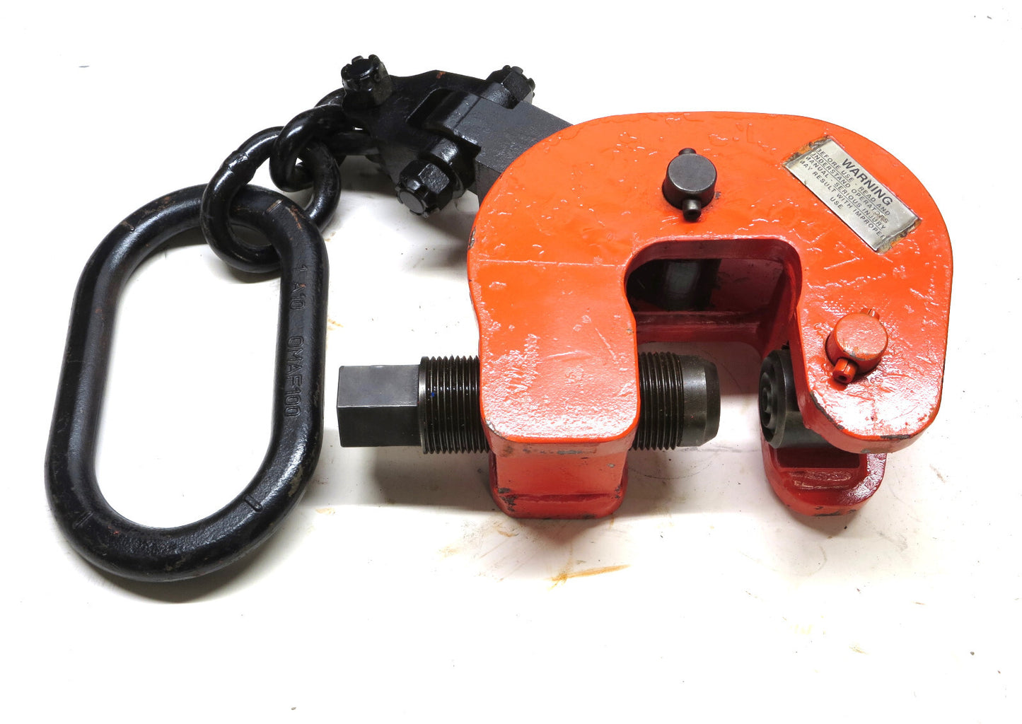 Renfroe SCPA-6 Plate Clamp 6-ton 0 To 2-1/2 in. Capacity Made In USA