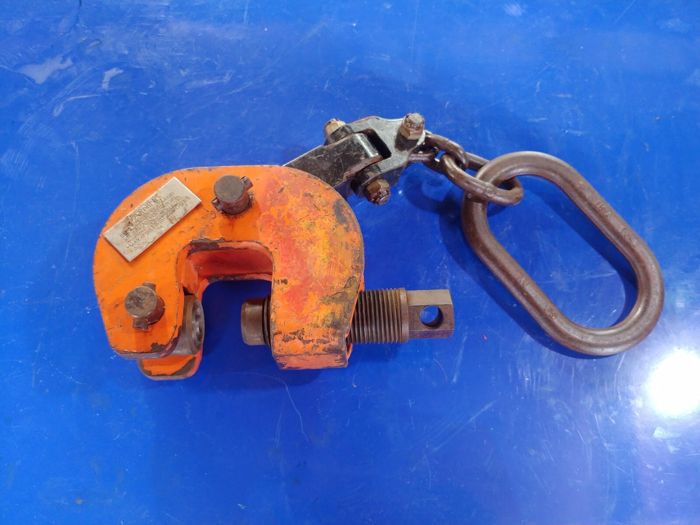 Renfroe 3-TON SCPA 3 Plate Clamp Locking 0 to 2 in Capacity Made in USA