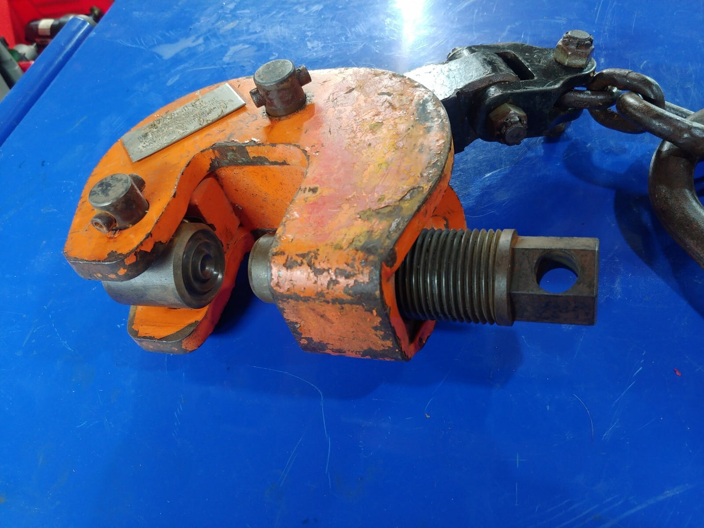 Renfroe 3-TON SCPA 3 Plate Clamp Locking 0 to 2 in Capacity Made in USA