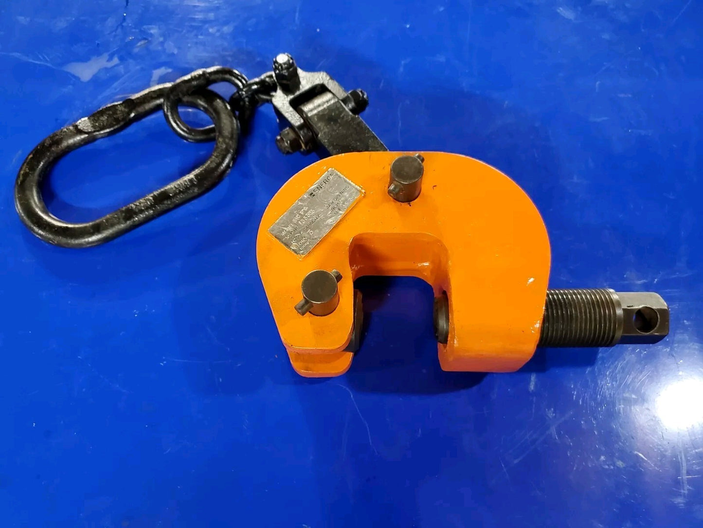 Renfroe 6,000 LB WLL Plate Clamp Locking 0 to 2" Model SCPA-03.00-A Made in USA