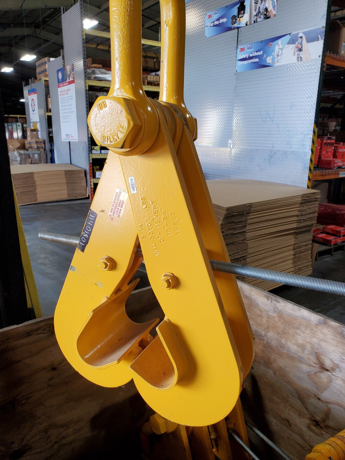 SuperClamp S-14 Beam Clamp 16" - 24" WLL 33,600 LBS Made in USA S14