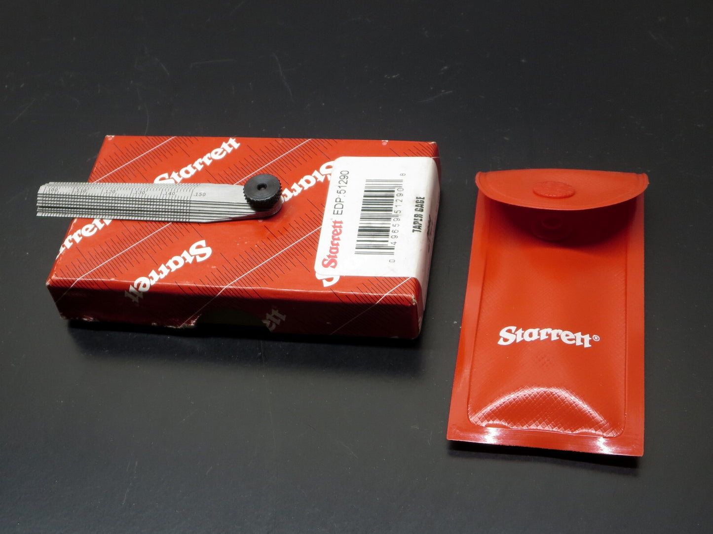 New Starrett 269A Taper Gage, 0.100-0.500" Range, .001 Grad, 51290, Made in USA