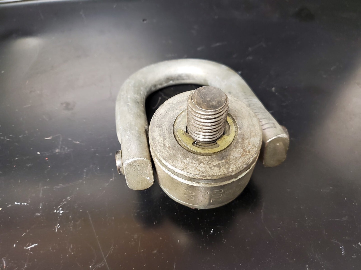 Crosby 1016964 HR-125 Swivel Hoist Ring WLL 10,000 LB 1-8x3, (1.14"Eff. Thr) USA