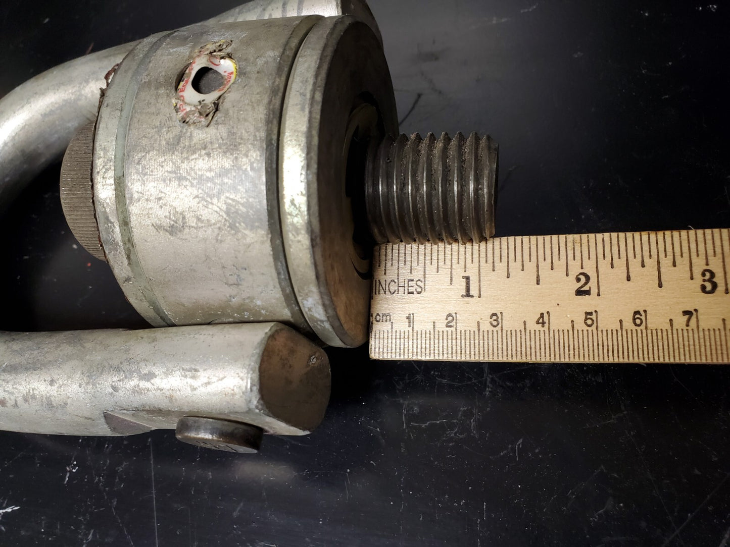 Crosby 1016964 HR-125 Swivel Hoist Ring WLL 10,000 LB 1-8x3, (1.14"Eff. Thr) USA