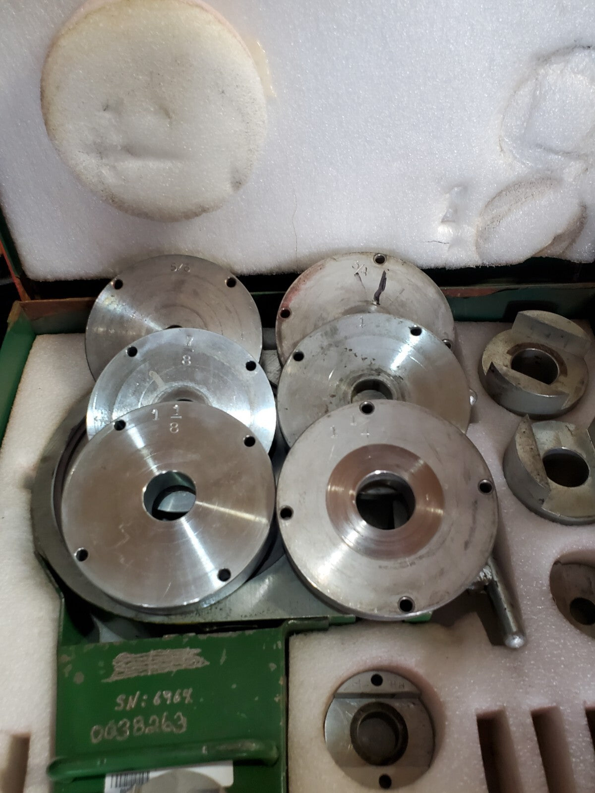 Skidmore Model M Bolt Tension Calibrator 5/8, 3/4, 7/8, 1, 1-1/8, 1-1/4 HH Sets