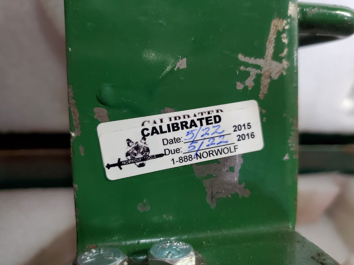 Skidmore Model M Bolt Tension Calibrator 5/8, 3/4, 7/8, 1, 1-1/8, 1-1/4 HH Sets