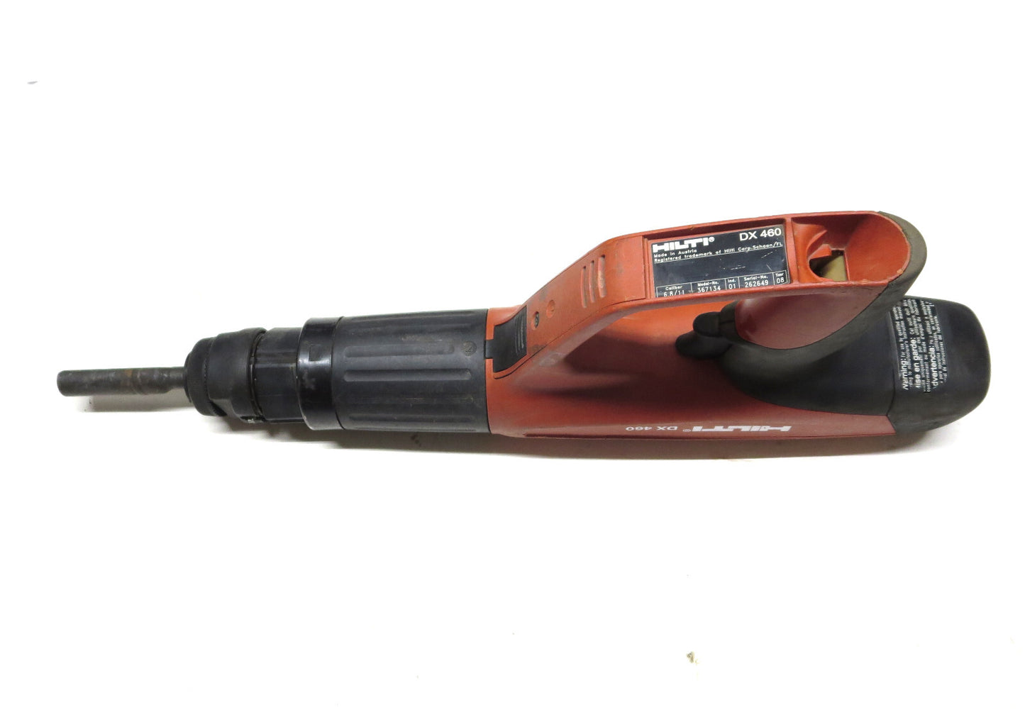 Hilti DX 460-GR Automatic Powder-Actuated Grating Tool - 304398 w/ X-460-F8GR