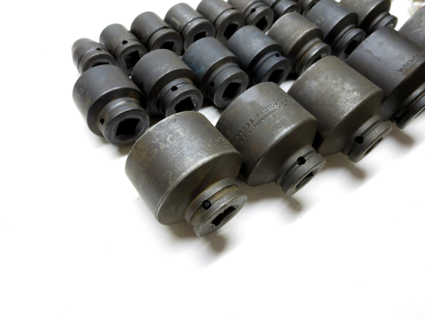 Armstrong & Wright Domestic 3/4 Impact Socket Set of 20 pcs 3/4 - 2-15/16" USA
