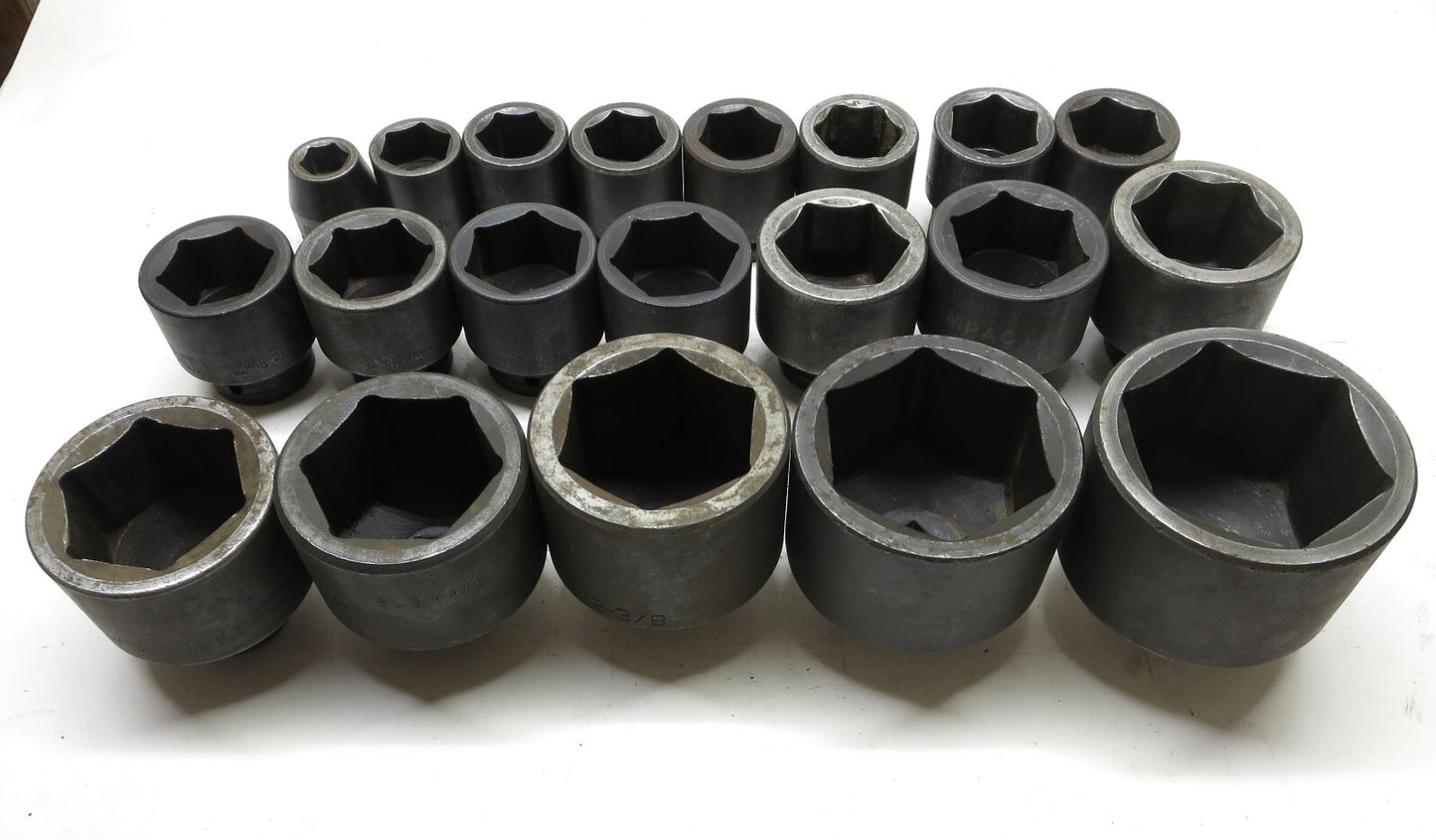 Armstrong & Wright Domestic 3/4 Impact Socket Set of 20 pcs 3/4 - 2-15/16" USA