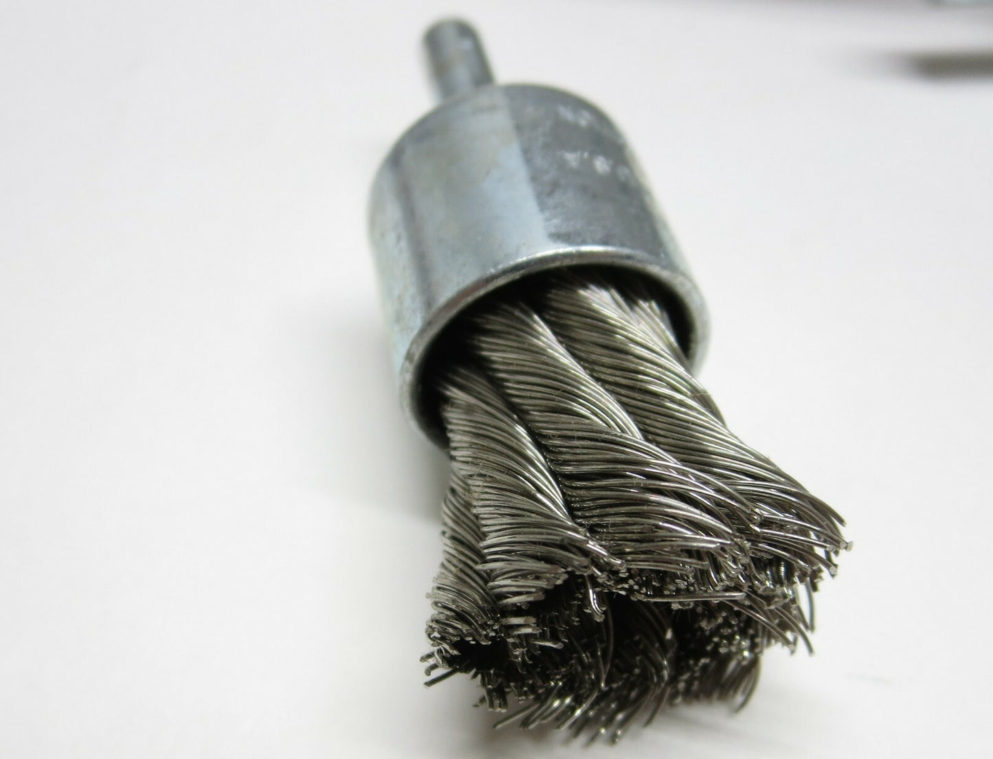 WEILER 10029 3/4" .014 Stainless Steel Knot Wire End Brush 3/4 22,000 RPM USA