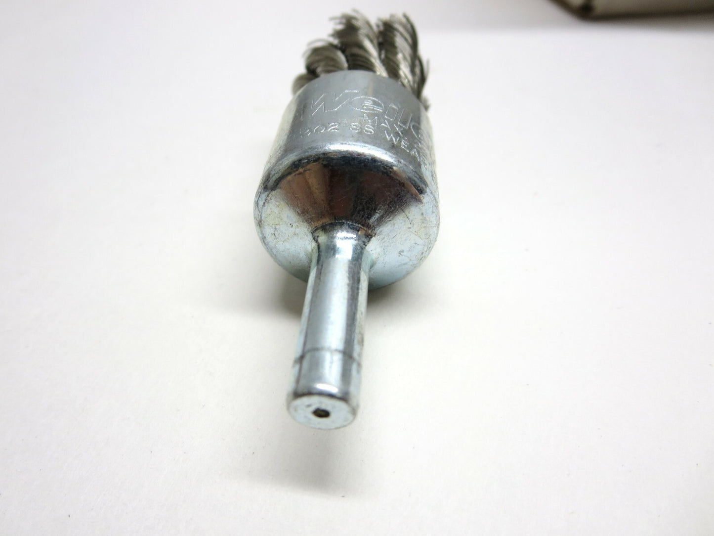 WEILER 10029 3/4" .014 Stainless Steel Knot Wire End Brush 3/4 22,000 RPM USA