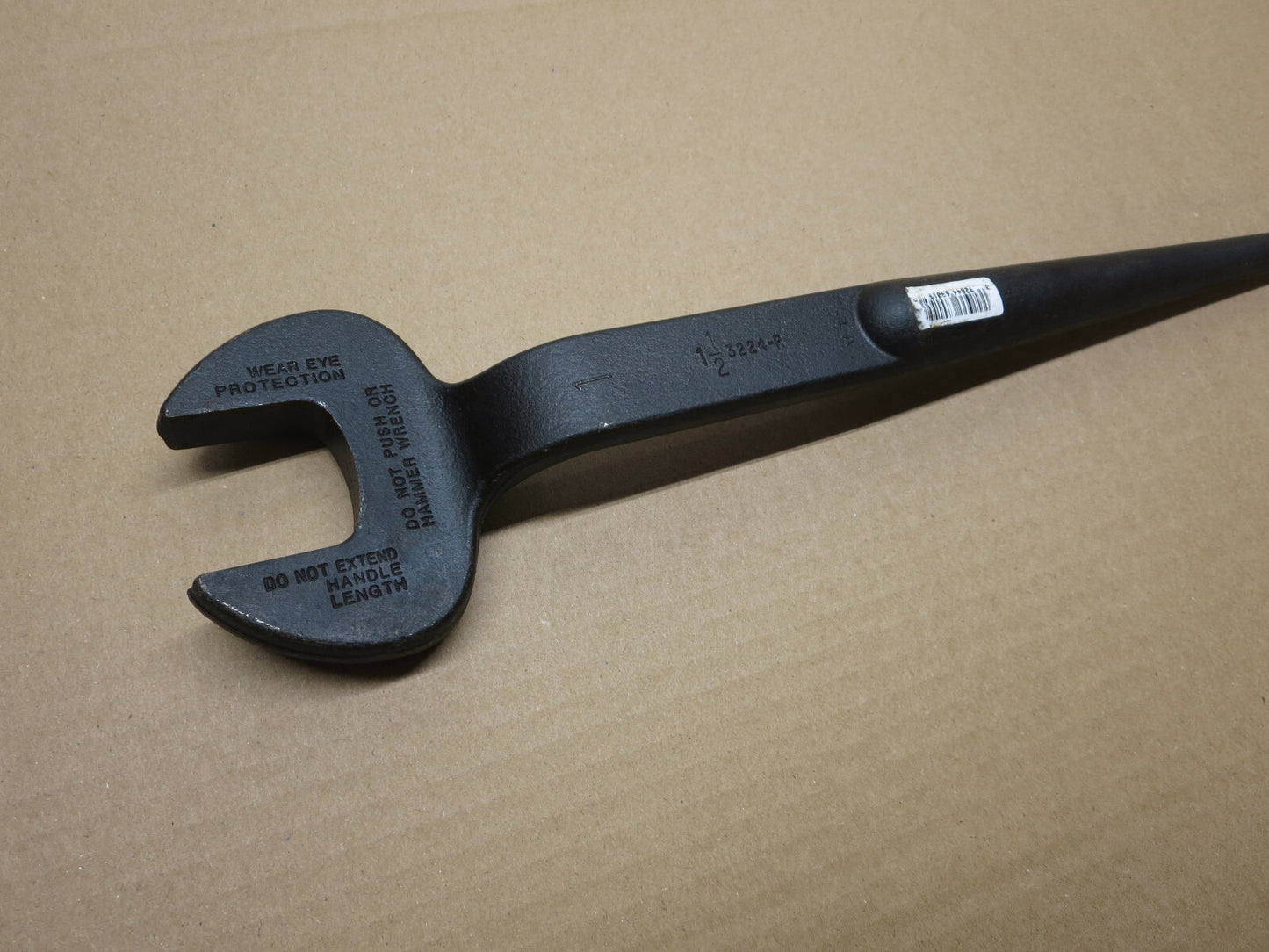 Klein Tools 1-1/2 in. Spud Wrench 3224 Ironworker NOS Made in USA