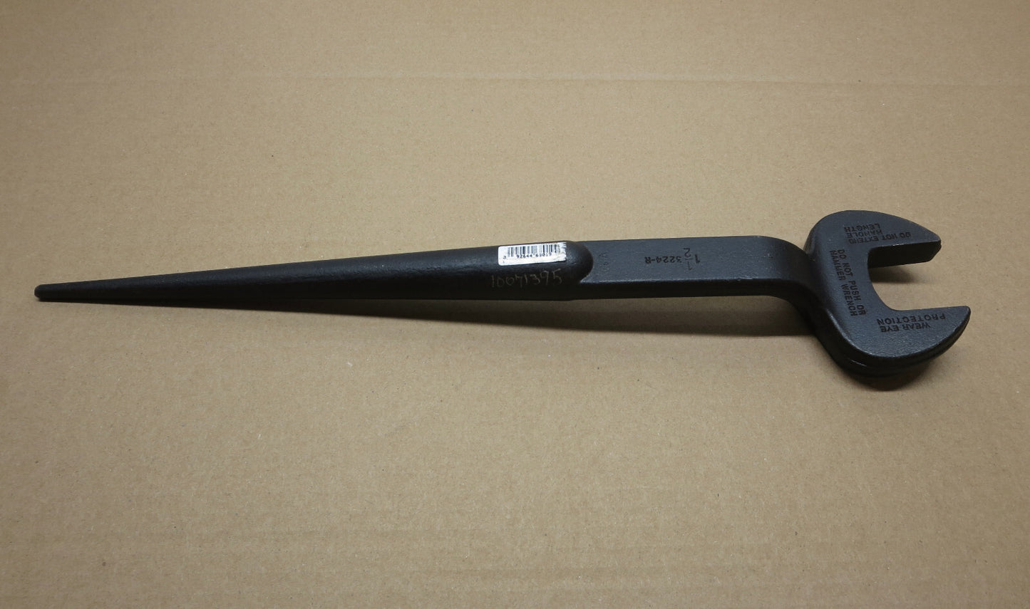 Klein Tools 1-1/2 in. Spud Wrench 3224 Ironworker NOS Made in USA
