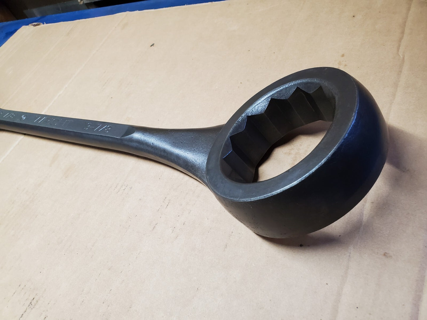 Wright Tool 11X24 3.97" Milled X 3-7/8" 12 Point Black Combination Wrench USA