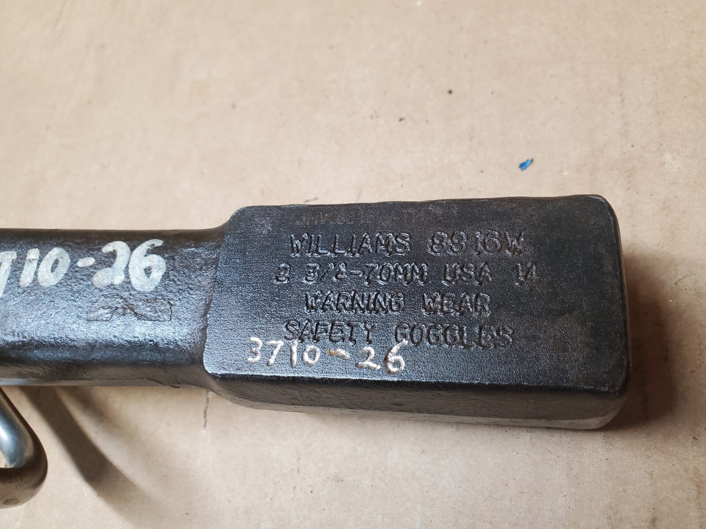 SNAP-ON WILLIAMS 8816 Striking Wrench, 2-3/4" 70mm 12 Point, USA, IN-STOCK