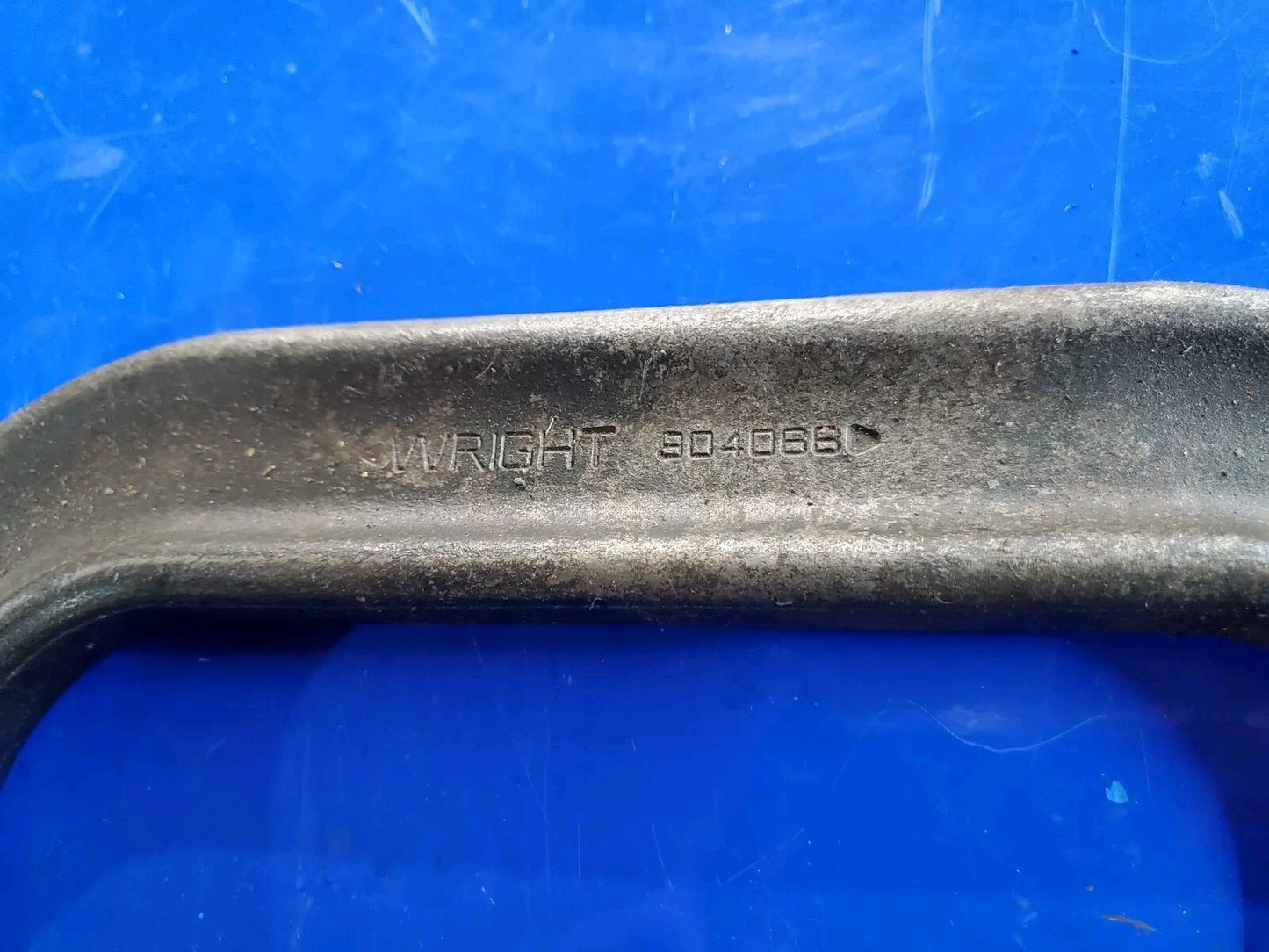 1 ea. Wright 90406B Drop Forged C-Clamp Deep Throat 6 in w/ Full Screw USA
