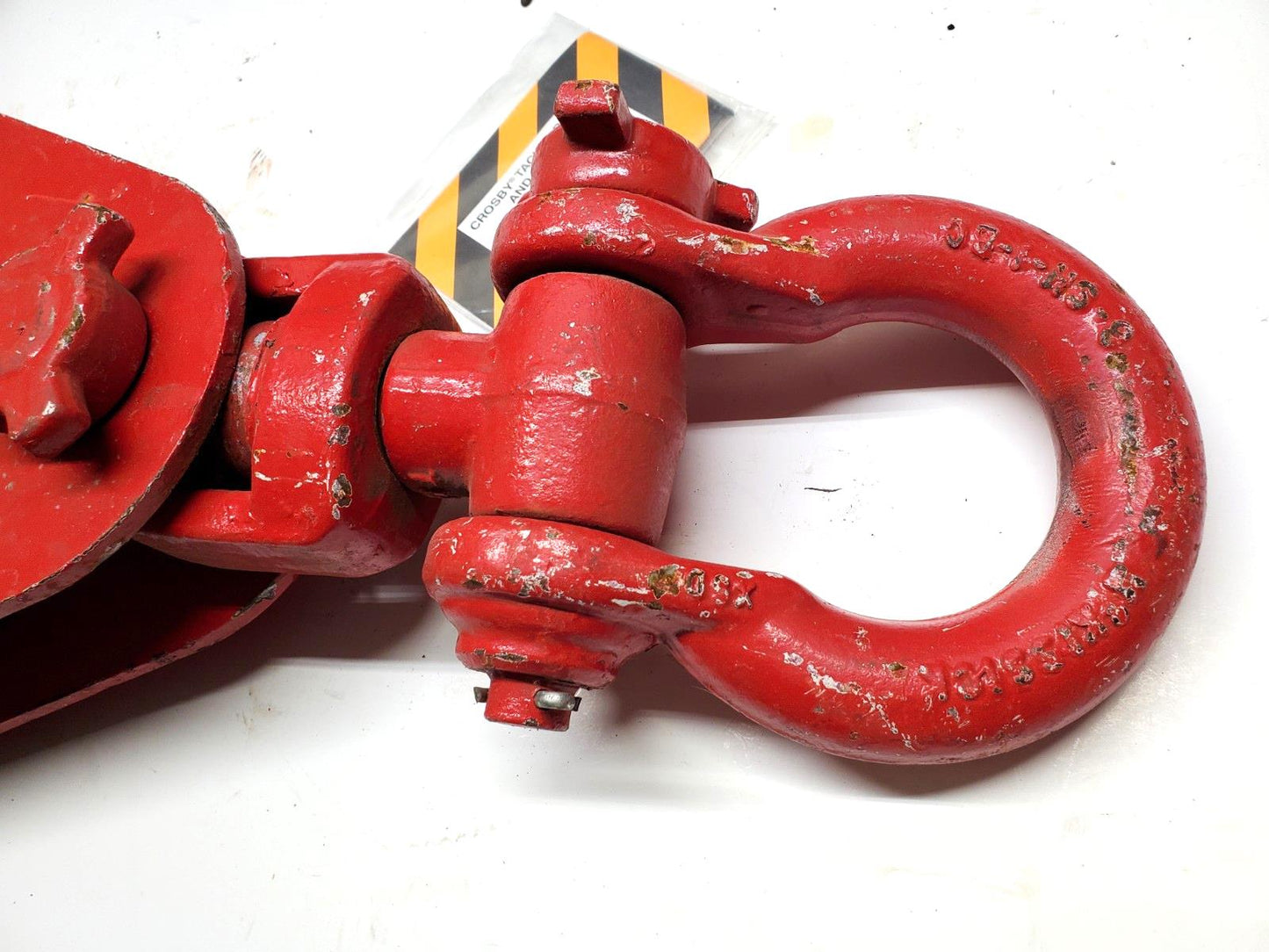 Crosby 419 10 in. BB Snatch Block w/ Shackle - 8 Ton WLL 109322