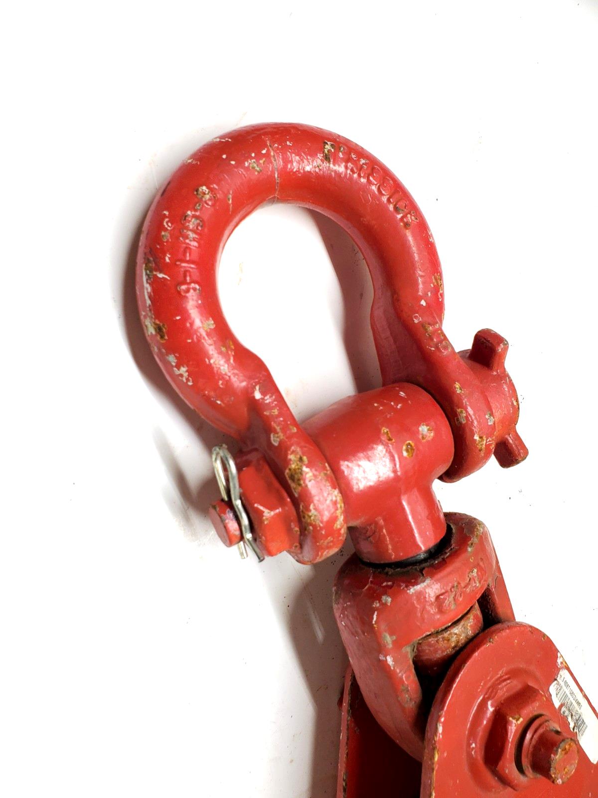 Crosby McKissick 8 ton BB Shackle Top Snatch Block 8 in. 419 P/N 109224