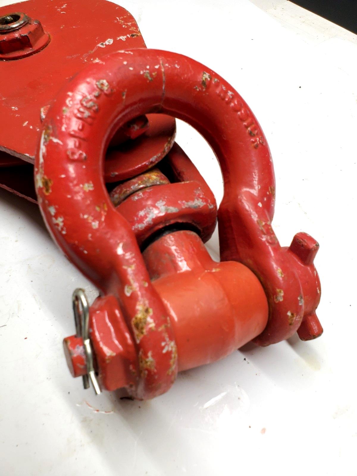 Crosby McKissick 8 ton BB Shackle Top Snatch Block 8 in. 419 P/N 109224
