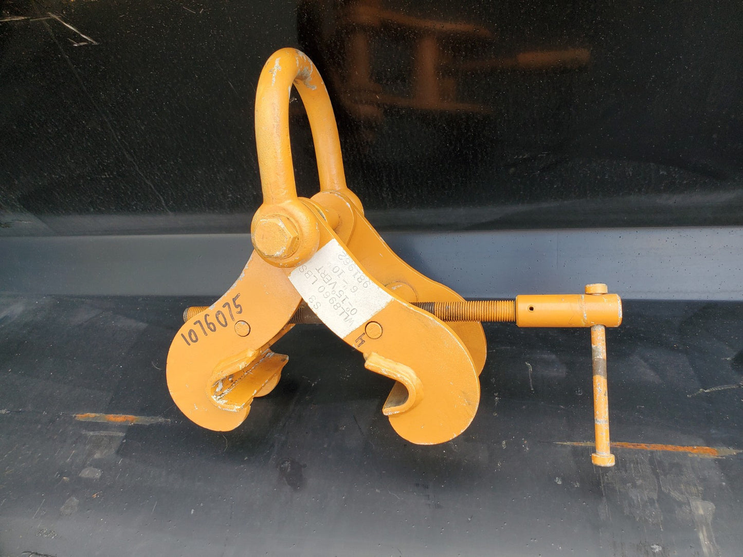 SuperClamp S3 8,960 LBS WLL 6-10 in. Beam Clamp S-3 Made in USA