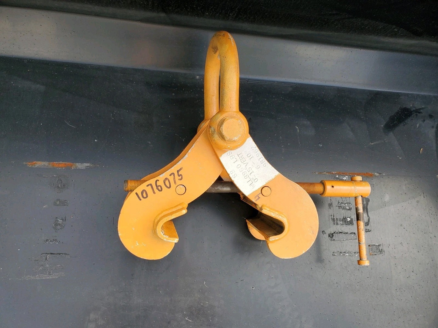 SuperClamp S3 8,960 LBS WLL 6-10 in. Beam Clamp S-3 Made in USA