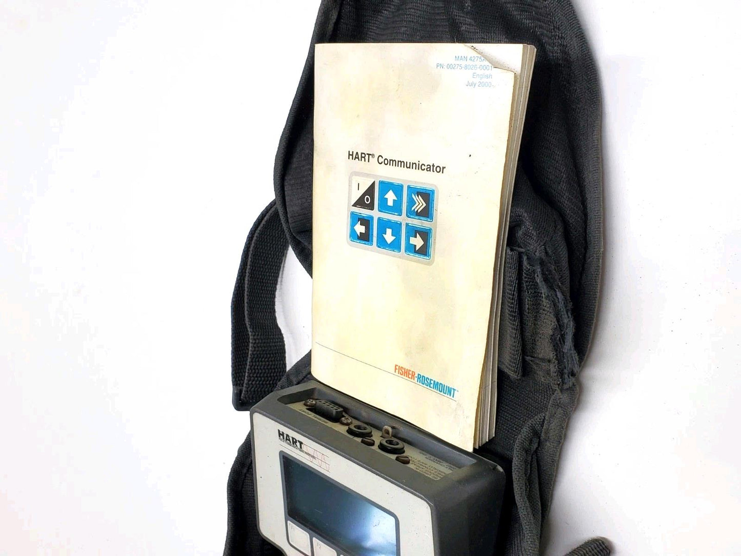 HART 275 Field Communicator w/ Leads, Case, Manual P/N 00275-0191-0023