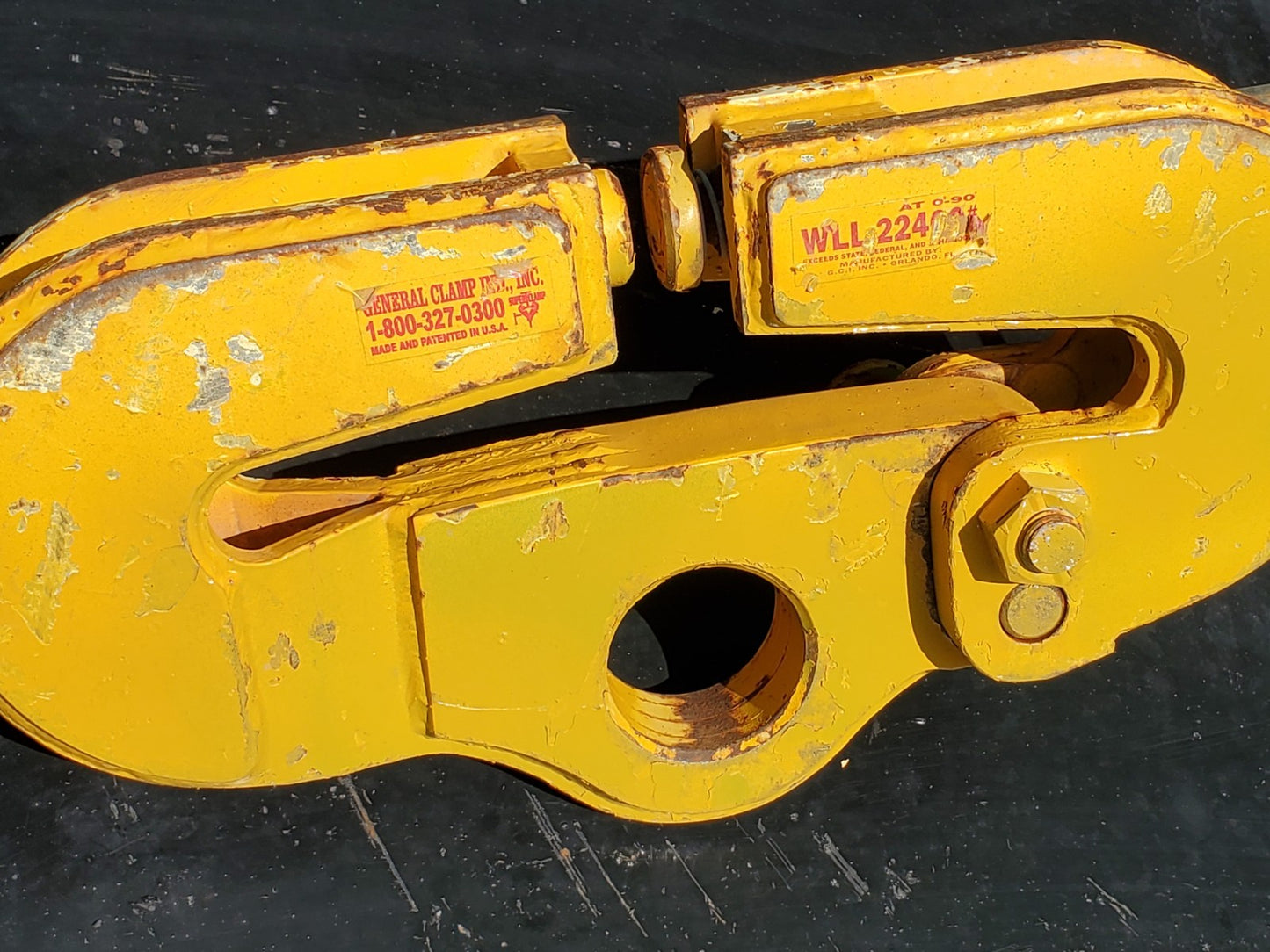 SuperClamp USC 5D Beam Clamp Low Headroom Universal Application 22,400 LBS USA