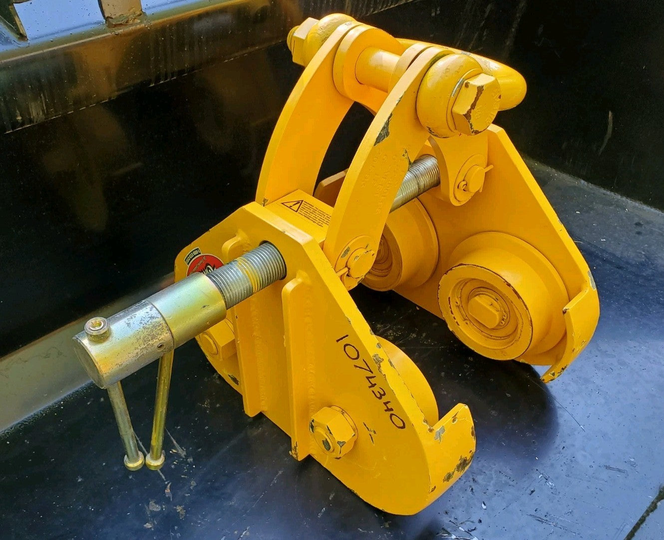 SuperClamp B3 22,400 LBS WLL 6-12 in. Beam Clamp Trolley B-3 Made in USA