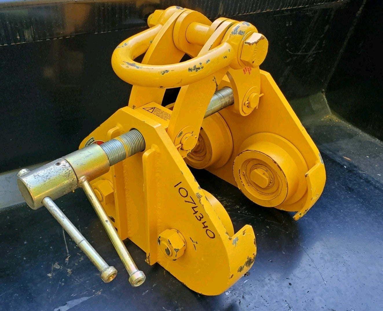 SuperClamp B3 22,400 LBS WLL 6-12 in. Beam Clamp Trolley B-3 Made in USA