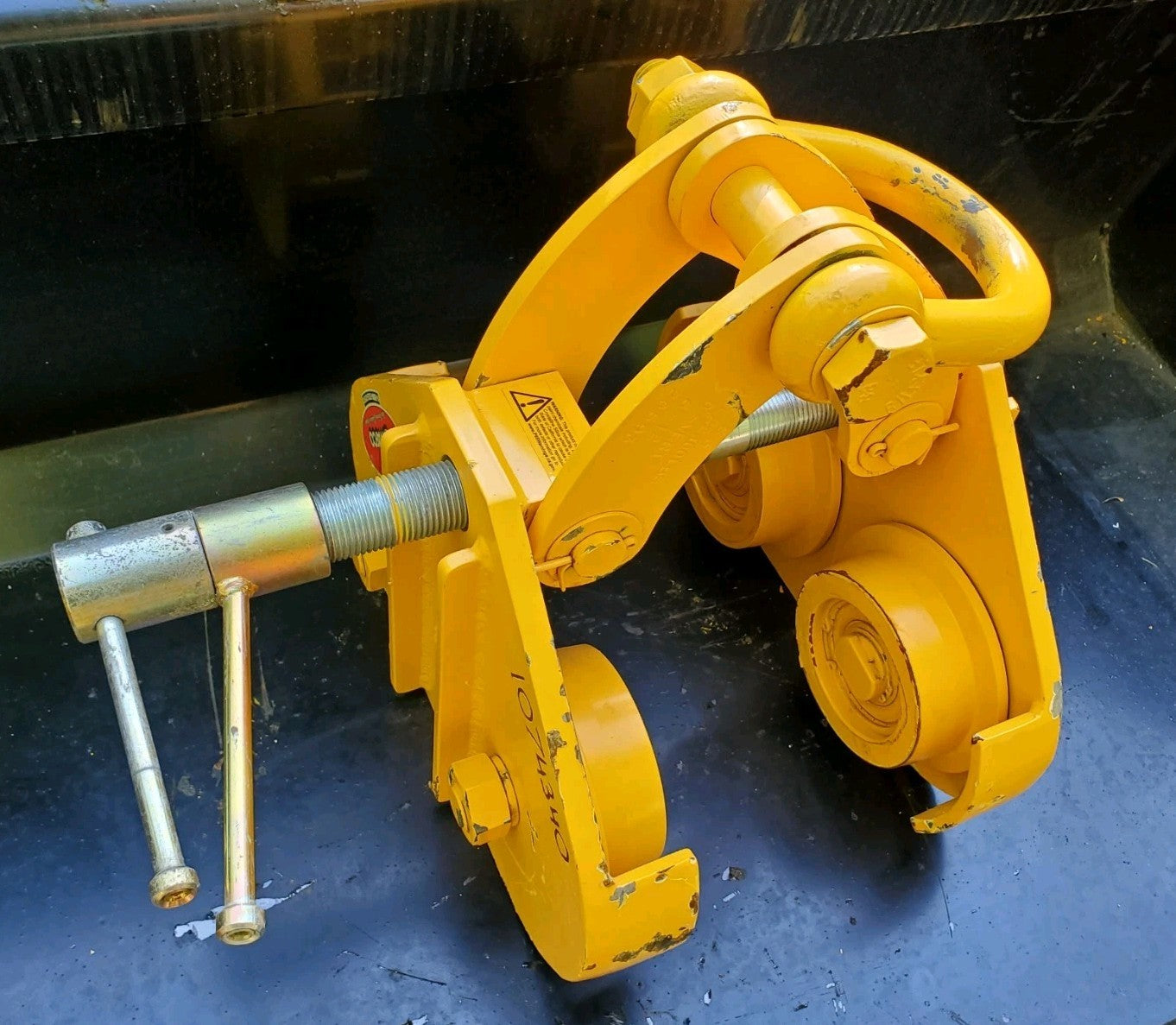 SuperClamp B3 22,400 LBS WLL 6-12 in. Beam Clamp Trolley B-3 Made in USA